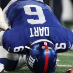 POLICY WIRE FACT CHECK: Jaxson Dart injures his knee as several Giants stars get banged up in loss to Rams