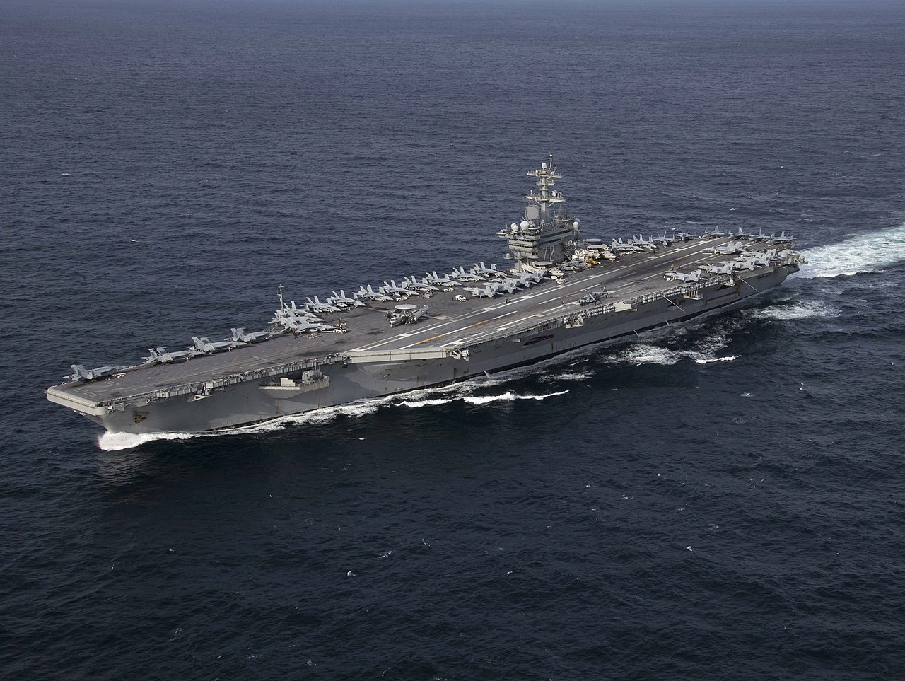 Two U.S. Aviators Eject During Landing on Virginia Carrier, Four Sailors Injured