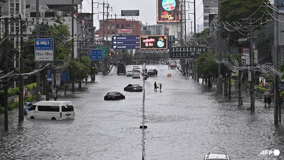Bangkok Declares Flood Disaster as Heavy Rain Submerges Streets and Homes