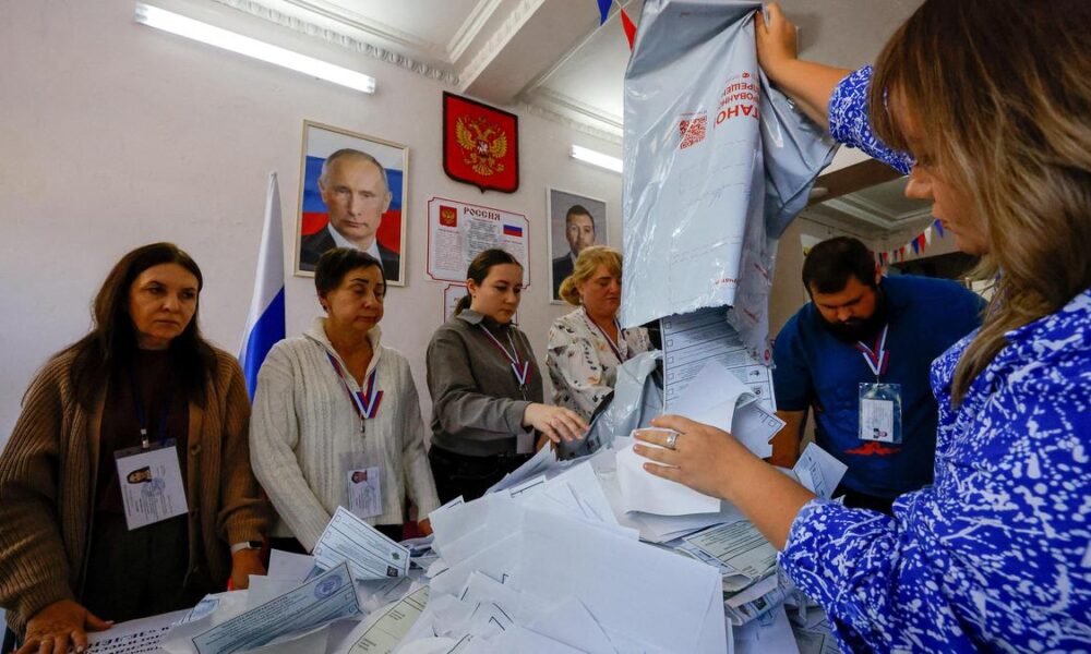 Putin’s Party Secures Majority in Russia Election Amid Cyberattacks and Drone Strikes Putin’s Party Secures Majority in Russia Election Amid Cyberattacks and Drone Strikes
