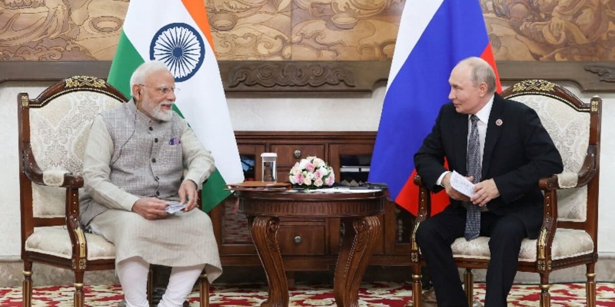 Modi and Putin Push for Deeper Ties as Russia Calls for BRICS to Challenge Western Influence Modi and Putin Push for Deeper Ties as Russia Calls for BRICS to Challenge Western Influence
