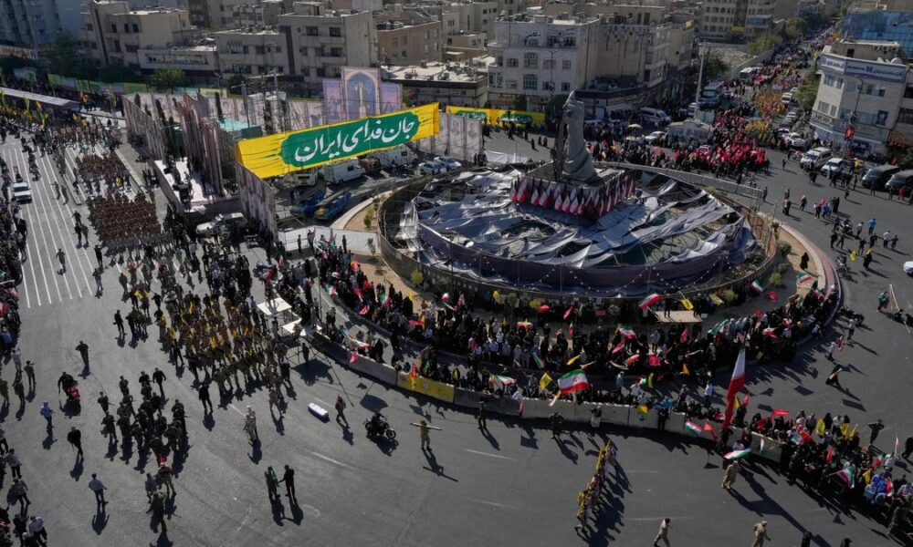 Tens of Thousands Gather in Iran’s Largest Government-Organized Rally Since War Began Tens of Thousands Gather in Iran’s Largest Government-Organized Rally Since War Began
