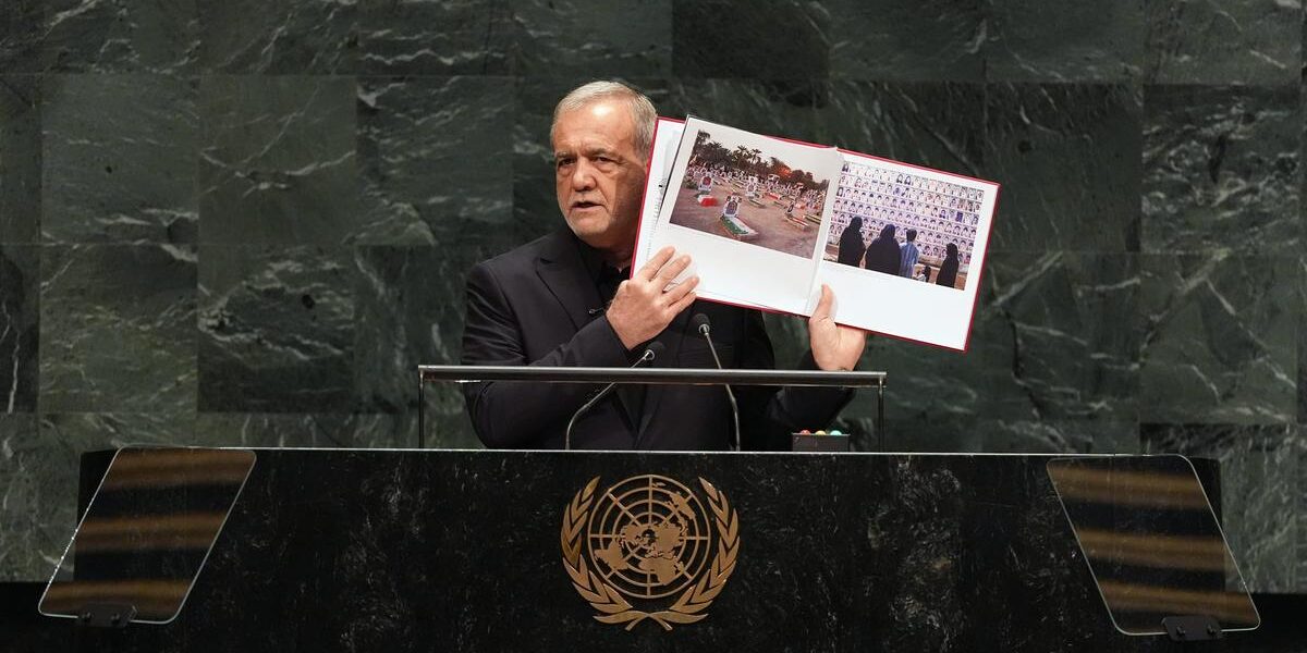 Iran’s President Accuses U.S. of Terrorism in Rare UN Speech Iran’s President Accuses U.S. of Terrorism in Rare UN Speech