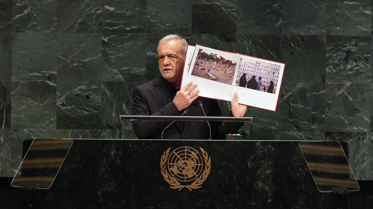 Iran’s President Accuses U.S. of Terrorism in Rare UN Speech Iran’s President Accuses U.S. of Terrorism in Rare UN Speech