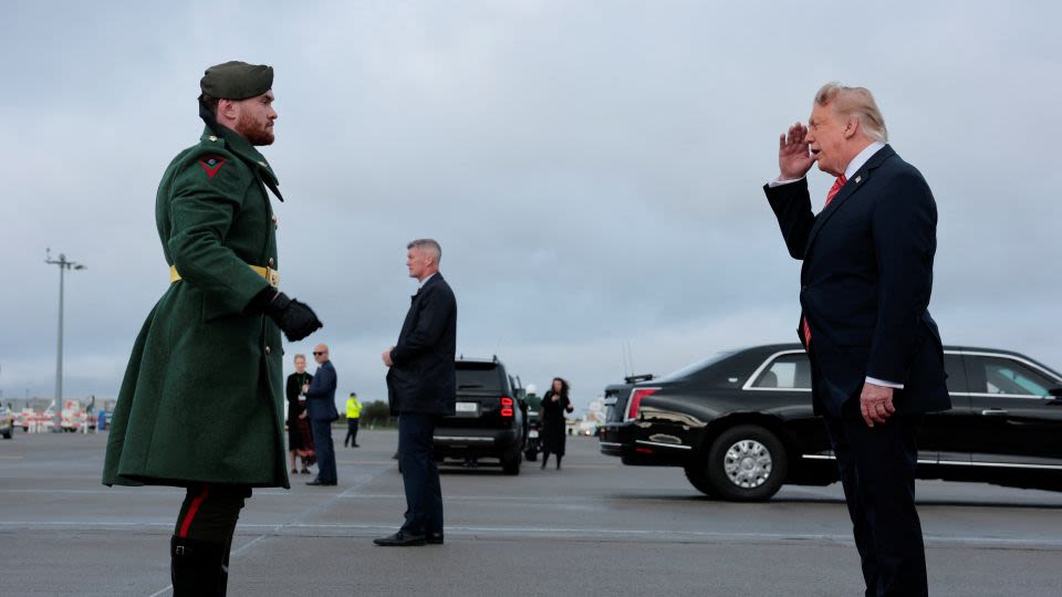 Trump Arrives in Ireland for Diplomatic Talks Ahead of Golf Tournament