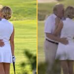 POLICY WIRE FACT CHECK: Is image of Trump kissing Natalie Harp on golf course real?