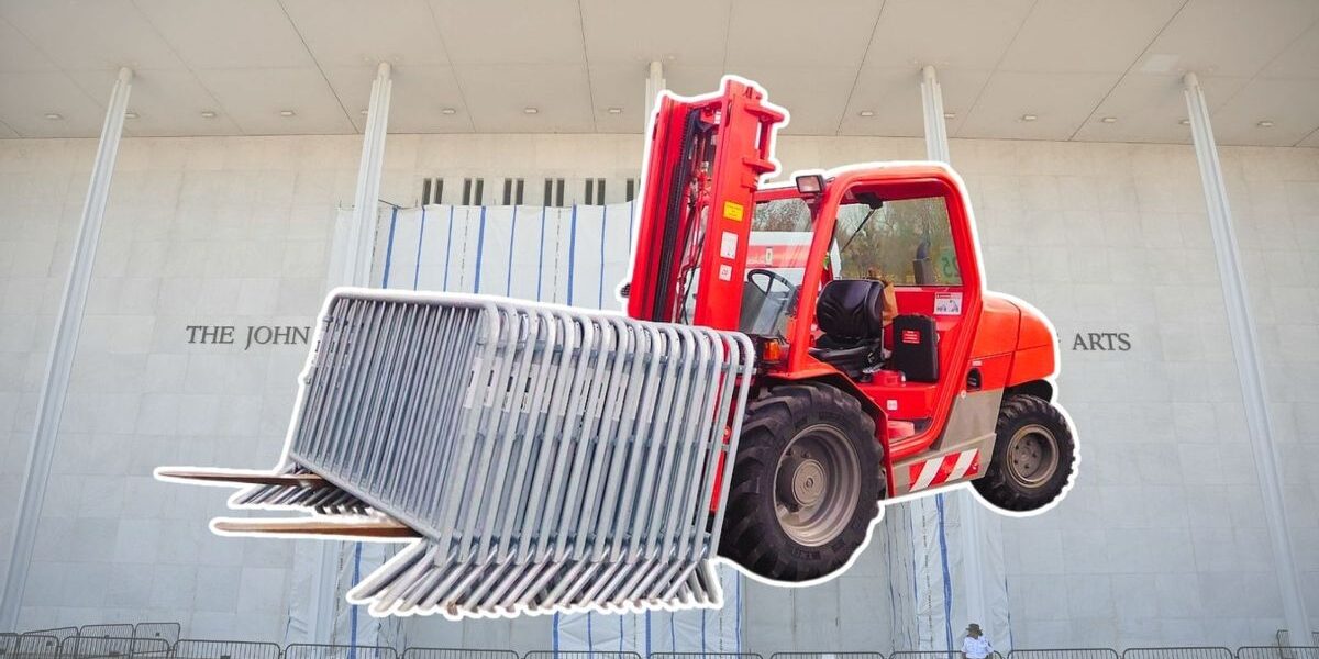 POLICY WIRE FACT CHECK: Legal observer said she saw forklift repeatedly hit Kennedy Center pillars