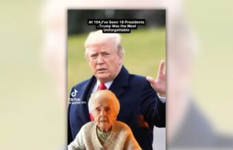 POLICY WIRE FACT CHECK: Video allegedly shows 104-year-old woman Mabel Rose Thompson chiding Trump. Is it real or AI? POLICY WIRE FACT CHECK: Video allegedly shows 104-year-old woman Mabel Rose Thompson chiding Trump. Is it real or AI?