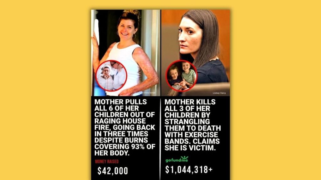 POLICY WIRE FACT CHECK: Viral Meme Compares Lindsay Clancy GoFundMe to Emma Schols’ Fundraising, Omitting Key Details