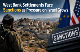 West Bank Settlements Face Sanctions as Pressure on Israel Grows