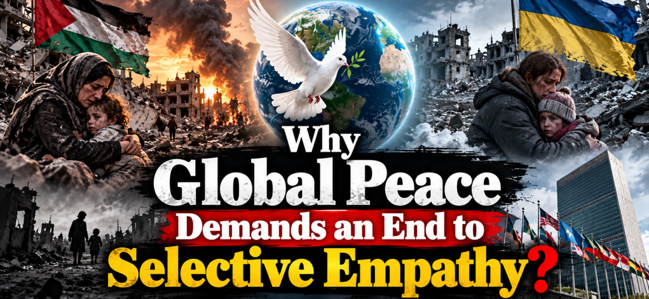 Why Global Peace Demands an End to Selective Empathy? Why Global Peace Demands an End to Selective Empathy?