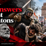 India Answers a Protest With Batons