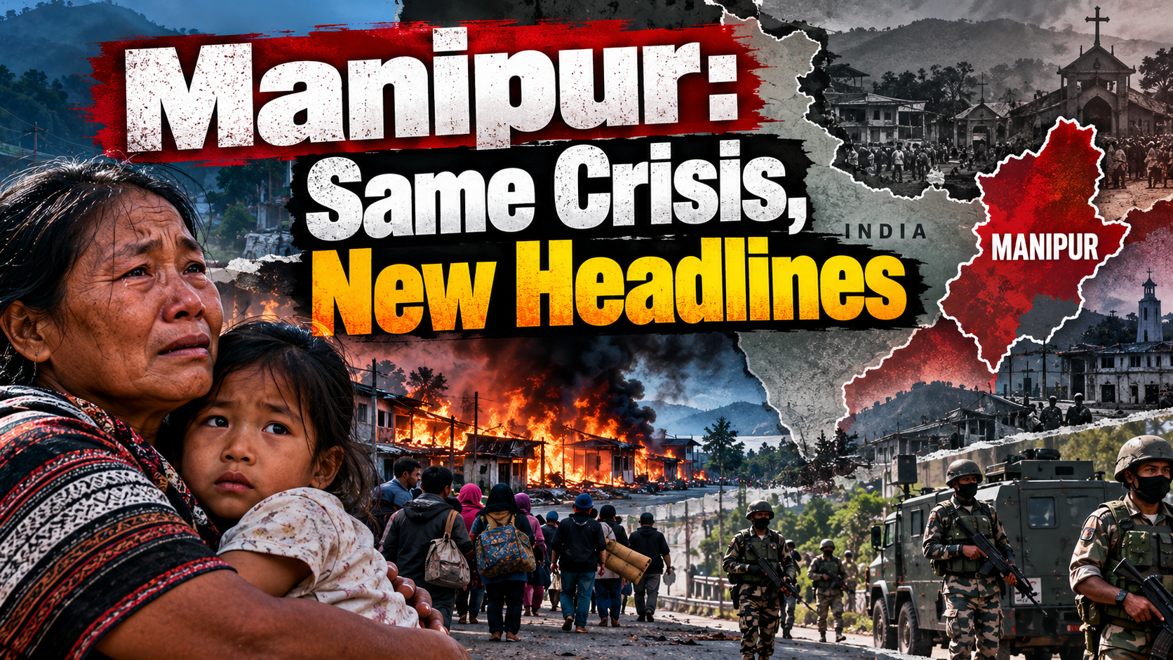 Manipur: Same Crisis, New Headlines Manipur: Same Crisis, New Headlines