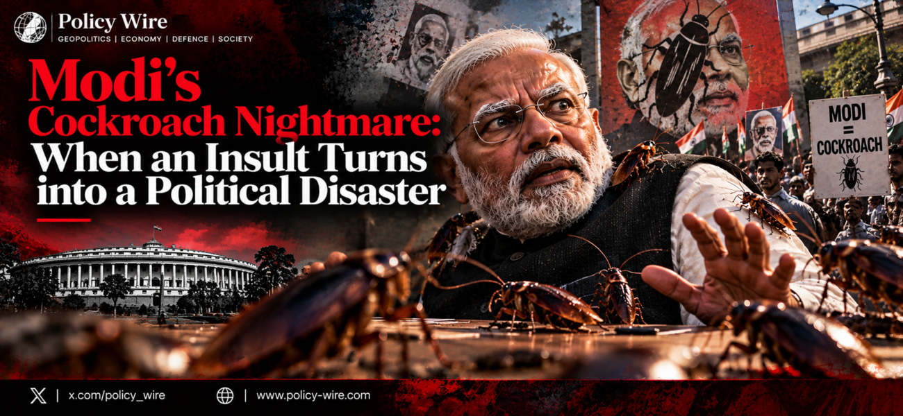 Modi’s Cockroach Nightmare: When an Insult Turns into a Political Disaster