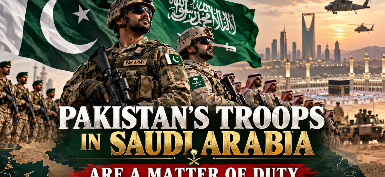 Pakistan’s Troops in Saudi Arabia Are a Matter of Duty Pakistan’s Troops in Saudi Arabia Are a Matter of Duty