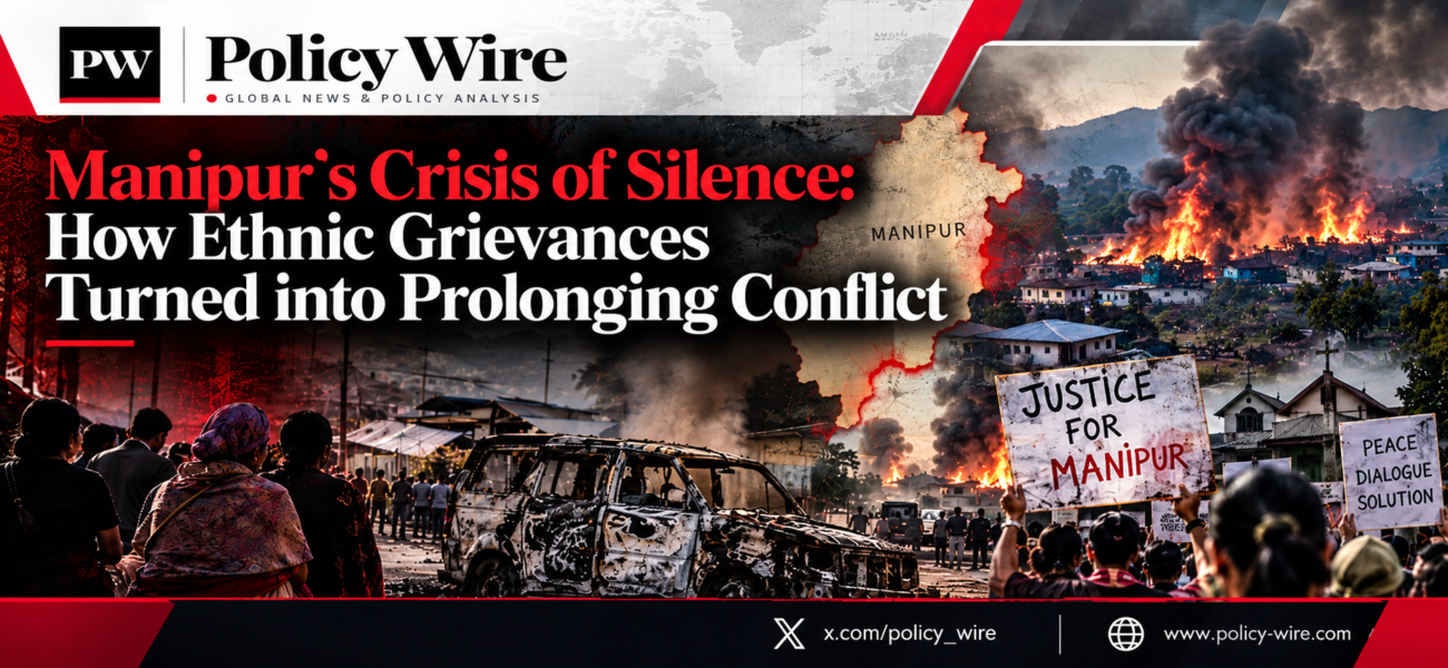 Manipur’s Crisis of Silence: How Ethnic Grievances Turned into Prolonging Conflict Manipur’s Crisis of Silence: How Ethnic Grievances Turned into Prolonging Conflict