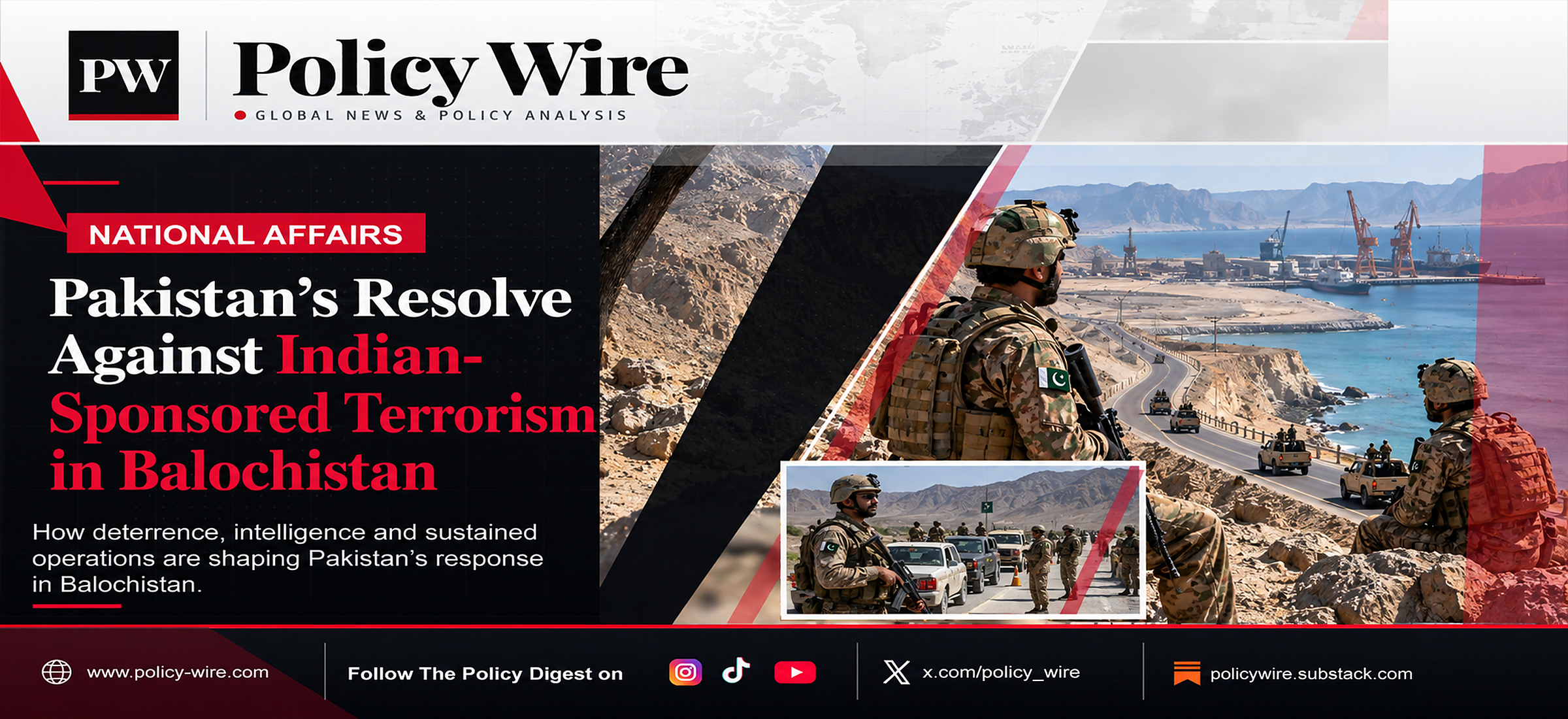 Pakistan’s Resolve Against Indian-Sponsored Terrorism in Balochistan