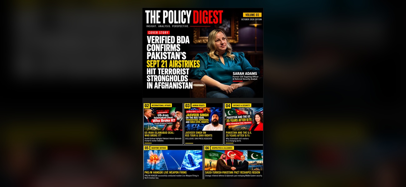 The Policy Digest Magazine October 2026 Edition