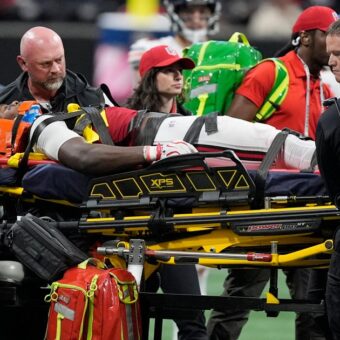 Falcons Rookie Kendal Daniels Hospitalized Following Serious Neck Injury Against Bears Falcons Rookie Kendal Daniels Hospitalized Following Serious Neck Injury Against Bears