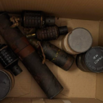 Live WWII Grenades Discovered in Box Purchased at Texas Estate Sale Live WWII Grenades Discovered in Box Purchased at Texas Estate Sale