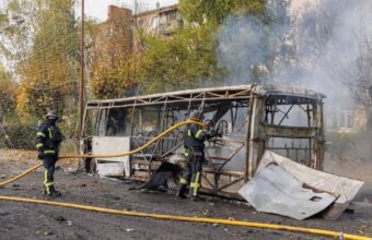 Russian Missile Strike in Ukraine Kills 30 on Buses, Kremlin Says Peace Remains Elusive