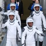 SpaceX Launches Crew 13 to Space Station, Including Astronaut Set to Miss Third Child’s Birth SpaceX Launches Crew 13 to Space Station, Including Astronaut Set to Miss Third Child’s Birth