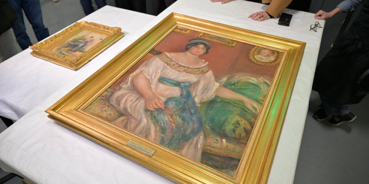 Renoir Masterpieces Found Hidden Behind Wall in French Art Heist Recovery