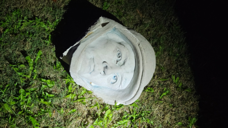 Suspect Arrested After Vandalizing Iwo Jima Monument in Quantico Suspect Arrested After Vandalizing Iwo Jima Monument in Quantico