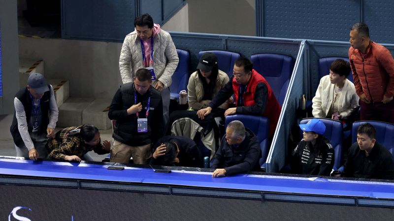 Medvedev Disqualified from China Open Semifinal After Ball Hits Spectator Medvedev Disqualified from China Open Semifinal After Ball Hits Spectator