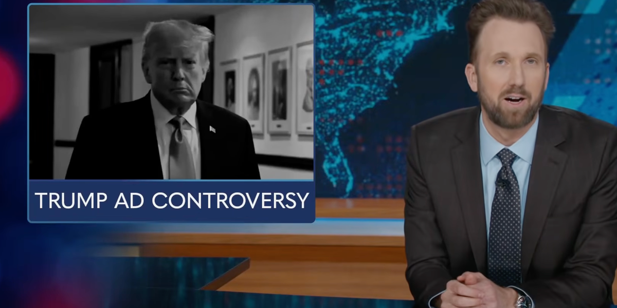 Daily Show Slams Trump’s Taxpayer-Funded Ads with Sharp Jabs