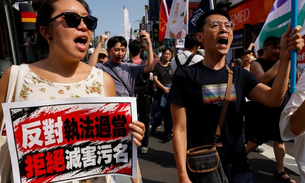 Taipei Police Raid Sparks Outcry Amid LGBTQ+ Pride Month Taipei Police Raid Sparks Outcry Amid LGBTQ+ Pride Month