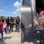 Boy Survives Stabbing That Killed Four Returns Home with Police Escort