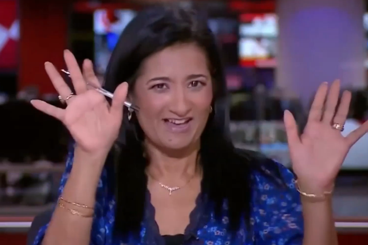 BBC News Anchor Geeta Guru-Murthy Caught in On-Air Mishap After Off-Camera Moment