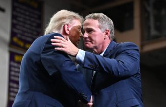 Trump Makes Unusual Praise for Senator Jon Husted’s Athleticism at Ohio Rally Trump Makes Unusual Praise for Senator Jon Husted’s Athleticism at Ohio Rally