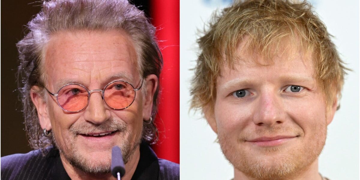 Ed Sheeran Avoided Political Themes in U2 Collab, Says Bono Ed Sheeran Avoided Political Themes in U2 Collab, Says Bono