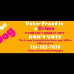 California Woman Faces Unique Penalty After Registering Dog to Vote