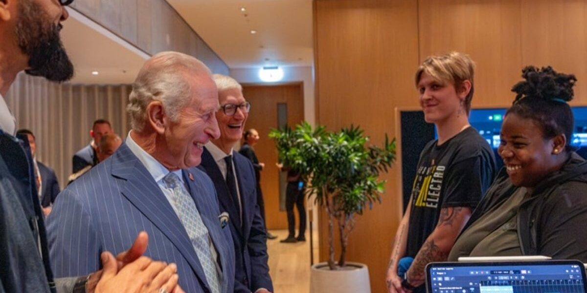 Tim Cook Unveils New Initiative with King Charles and Elton John