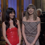 Taylor Swift Surprises ‘Saturday Night Live’ with Cameo as Dakota Johnson Jokes About Breakups