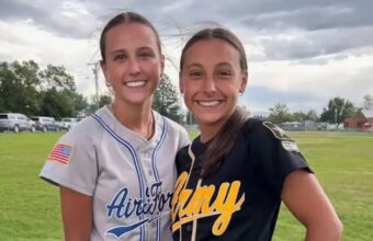 Teen Reunites with Long-Lost Sister After Spotting Her on Rival Softball Team Teen Reunites with Long-Lost Sister After Spotting Her on Rival Softball Team