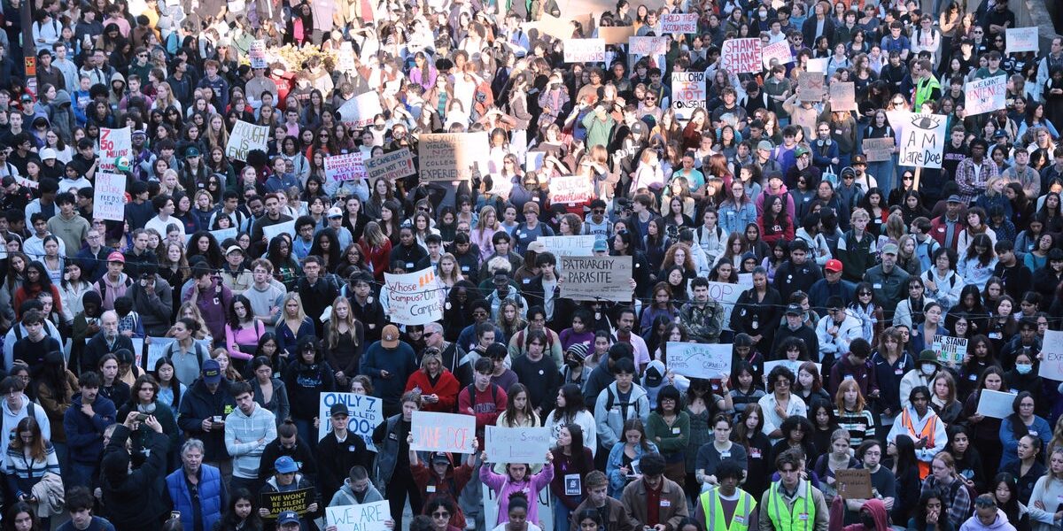 Students Protest at Cornell University Over Rape Allegations and Frat Expulsions Students Protest at Cornell University Over Rape Allegations and Frat Expulsions