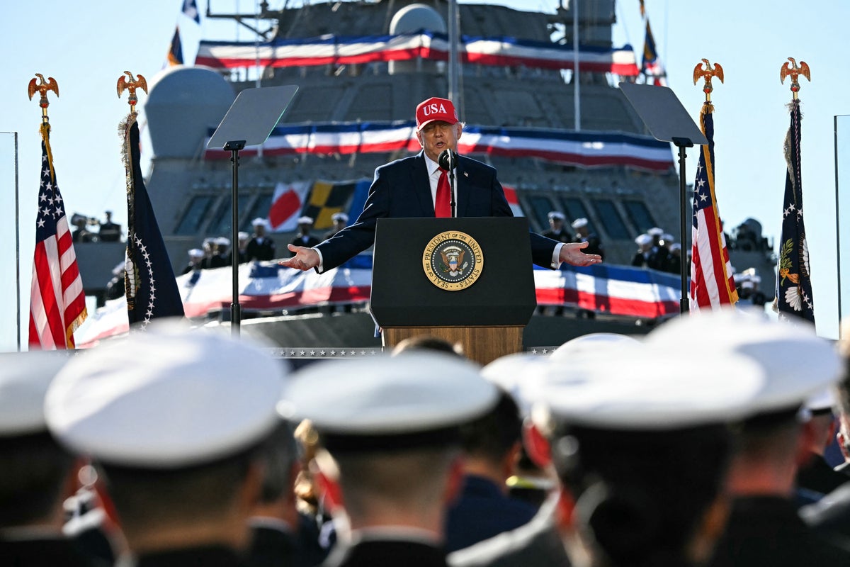 Trump Announces Baltimore Submarine Shipyard Amidst Wide-Ranging Address Trump Announces Baltimore Submarine Shipyard Amidst Wide-Ranging Address