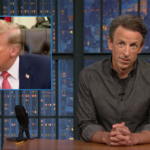 Seth Meyers Ridicules Trump Over Heated Oval Office Confrontation with Reporter