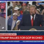 Newsmax Abruptly Cuts Live Feed of Trump Ohio Rally After Candid Remarks