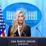 White House Press Secretary’s Awkward Briefing Sparks Viral Jokes: ‘Is This a Hostage Video?’ White House Press Secretary’s Awkward Briefing Sparks Viral Jokes: ‘Is This a Hostage Video?’