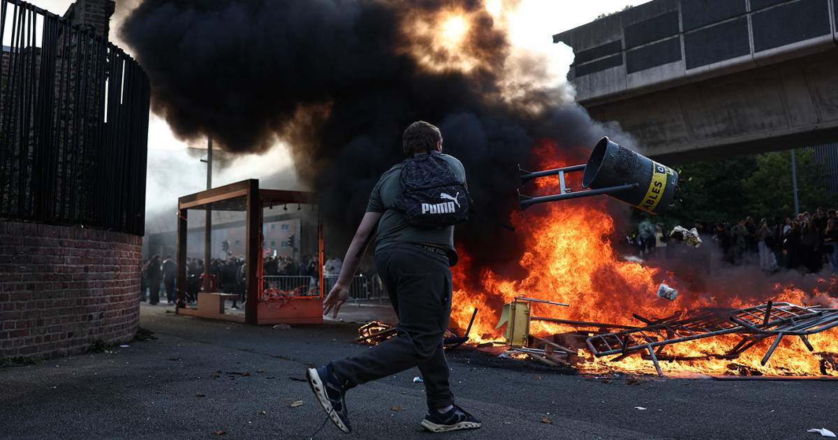 France Sees 2,000 Arrests as Student Protests Turn Violent Nationwide