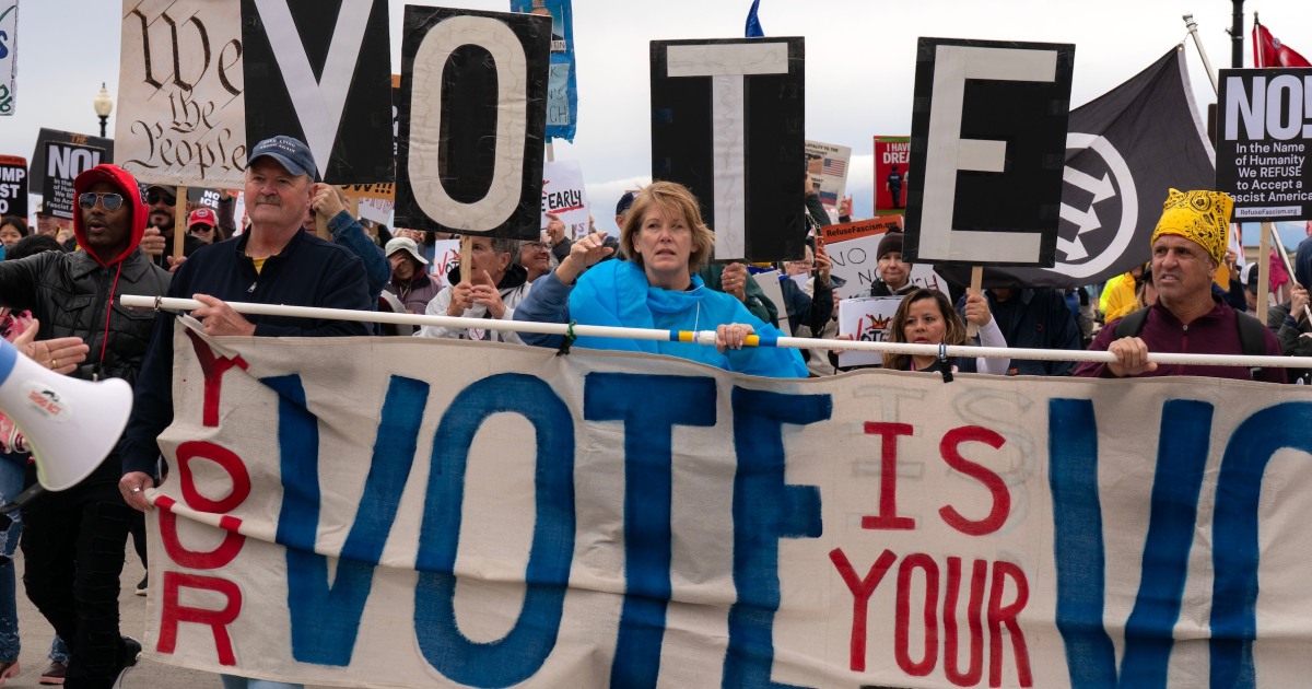 No Kings Rallies Sweep U.S. to Push Early Voting Ahead of Midterms No Kings Rallies Sweep U.S. to Push Early Voting Ahead of Midterms