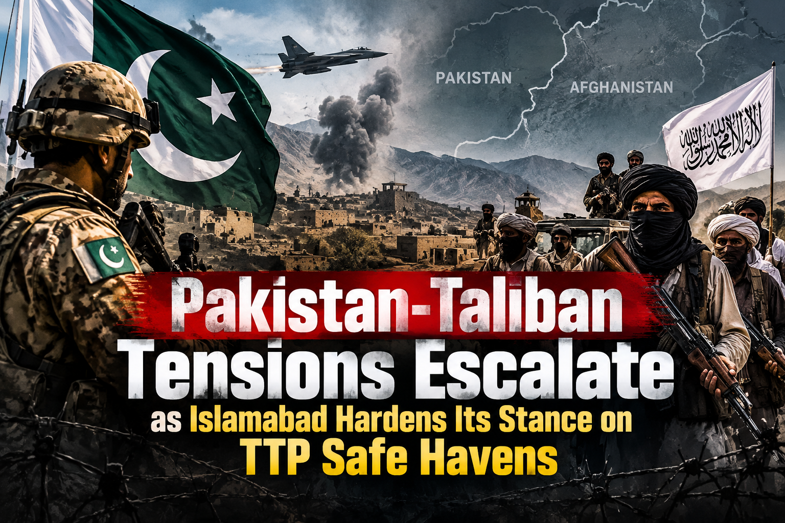 Pakistan-Taliban Tensions Escalate as Islamabad Hardens Its Stance on TTP Safe Havens