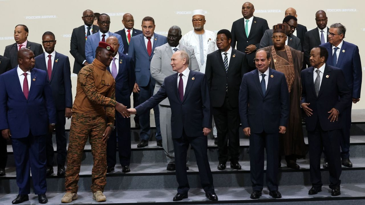 Putin Hosts African Leaders at Moscow Summit to Counter Western Influence