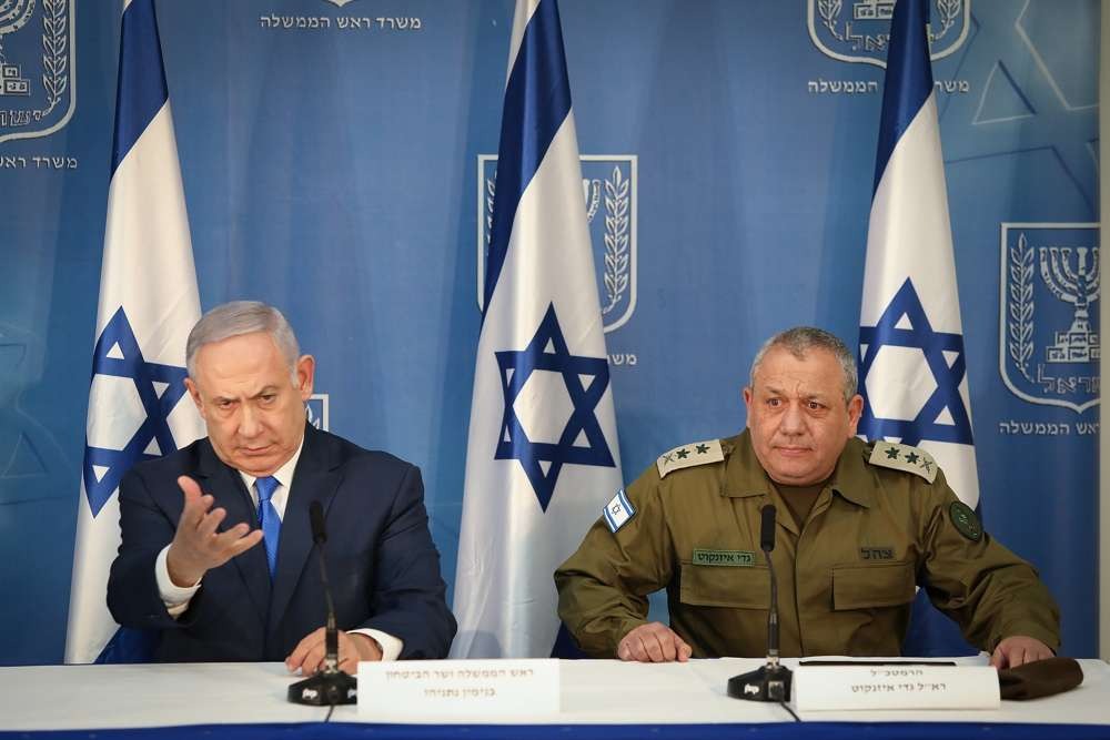 Netanyahu and Eisenkot Claim Mandate as Israeli Election Results Stall in Deadlock Netanyahu and Eisenkot Claim Mandate as Israeli Election Results Stall in Deadlock