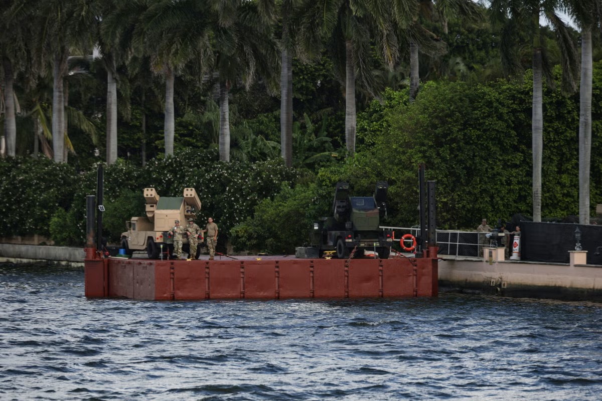 Secret Service Deploys Missile Defense at Mar-a-Lago, Trump Airport Amid Heightened Threats Secret Service Deploys Missile Defense at Mar-a-Lago, Trump Airport Amid Heightened Threats